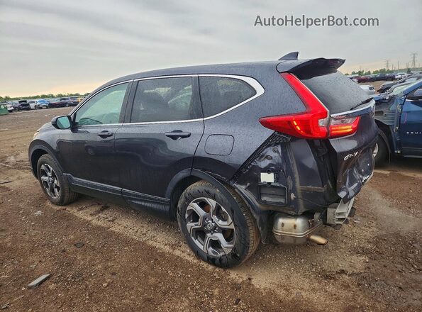 5J6RW2H52HL007358 2017 HONDA CR-V Black Հետևի ձախ
