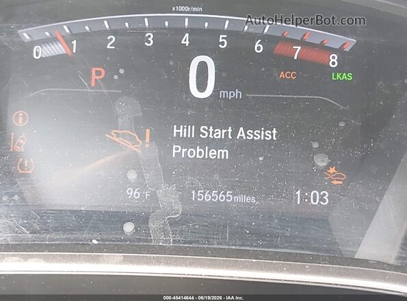 5J6RW2H52KL013197 2019 HONDA CR-V Black 