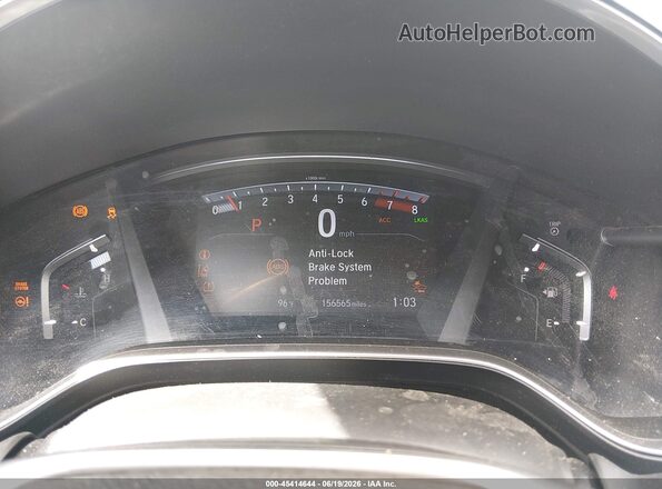 5J6RW2H52KL013197 2019 HONDA CR-V Black Widok tylnych siedzeń