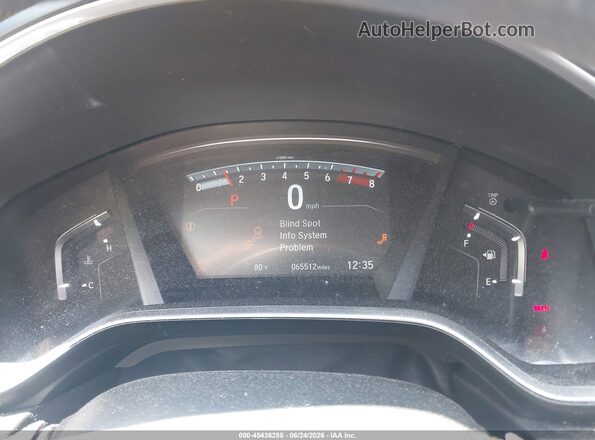 5J6RW2H52KL031957 2019 HONDA CR-V Бордовый Вид задних сидений