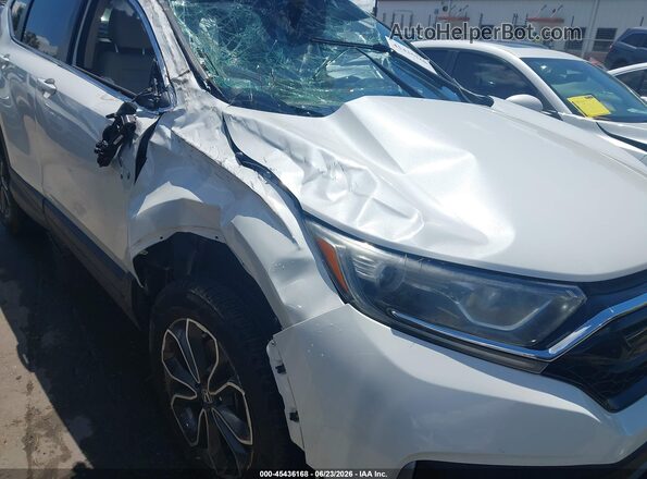 5J6RW2H52MA007768 2021 HONDA CR-V Белый Вид задней части салона