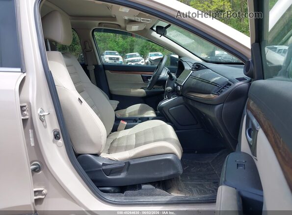 5J6RW2H53JL016673 2018 HONDA CR-V Beige Vista tres cuartos delantera izquierda