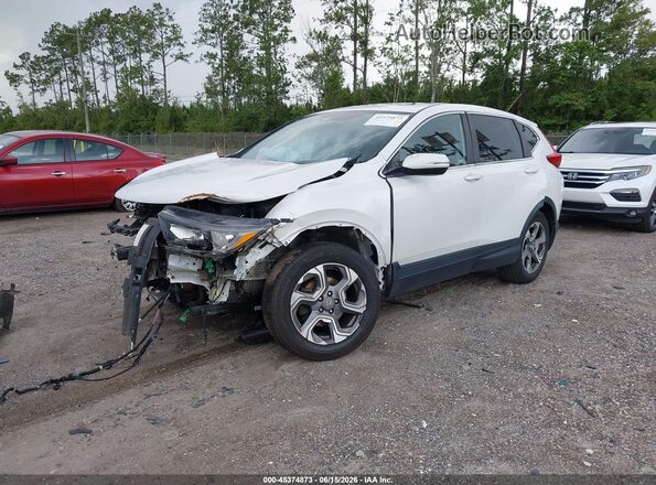 5J6RW2H53KL021860 2019 HONDA CR-V White Առջևի ձախ երեք քառորդ տեսարան