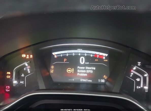 5J6RW2H53KL021860 2019 HONDA CR-V White Հետևի նստատեղերի տեսք