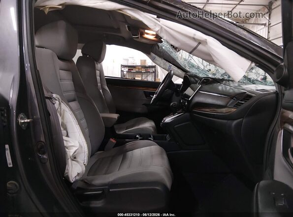 5J6RW2H53LL034027 2020 HONDA CR-V Серый Вид салона спереди