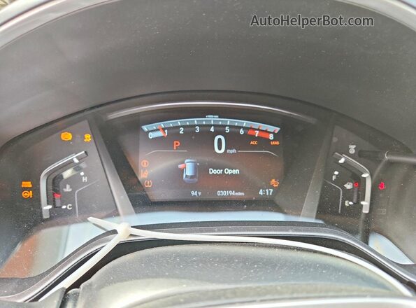5J6RW2H53NL005291 2022 HONDA CR-V White Սարքավորումների վահանակի տեսք