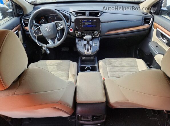5J6RW2H53NL005291 2022 HONDA CR-V White Առջևի վահանակի տեսք