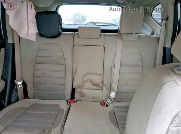 5J6RW2H55HL040385 2017 HONDA CR-V White უკანა სავარძლების ხედი