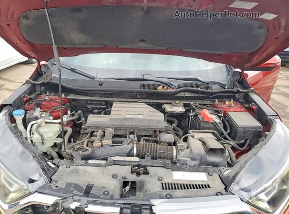 5J6RW2H55HL063763 2017 HONDA CR-V Red Շարժիչի բաժամունքի տեսք