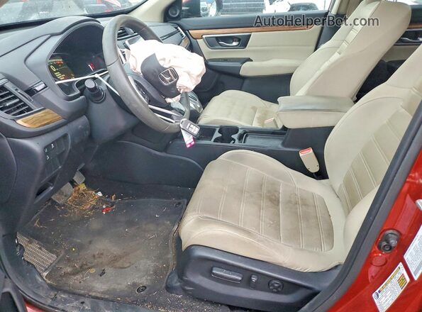 5J6RW2H55HL063763 2017 HONDA CR-V Red Սալոնի դիմացի տեսք