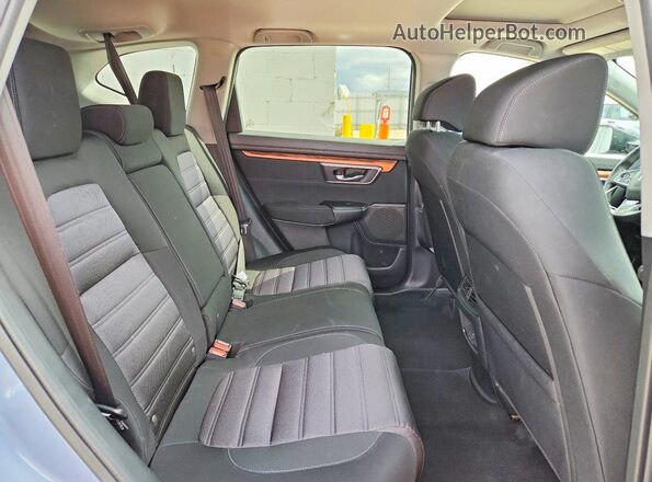 5J6RW2H55ML012418 2021 HONDA CR-V Бирюзовый Вид задней части салона