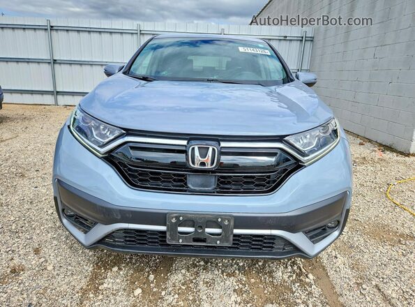 5J6RW2H55ML012418 2021 HONDA CR-V Бирюзовый Вид спереди