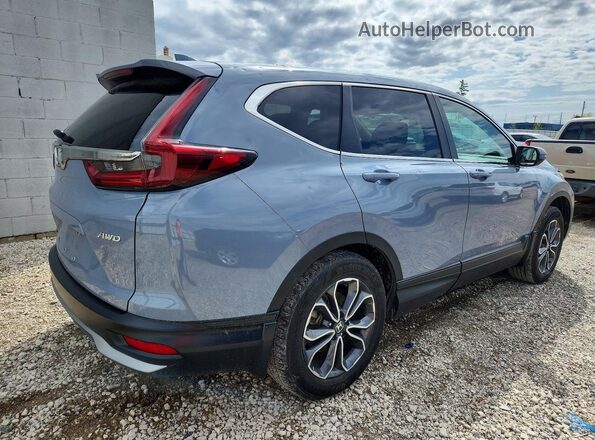5J6RW2H55ML012418 2021 HONDA CR-V Бирюзовый Задняя правая четверть