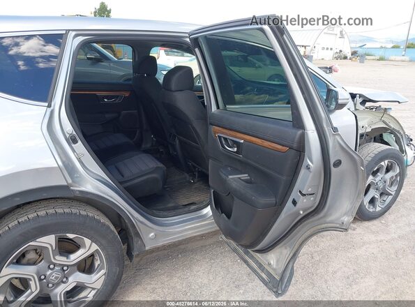 5J6RW2H56KA012307 2019 HONDA CR-V Silver VIN კოდის სტიკერის ხედი