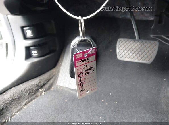 5J6RW2H56ML012184 2021 HONDA CR-V White Vista del salpicadero