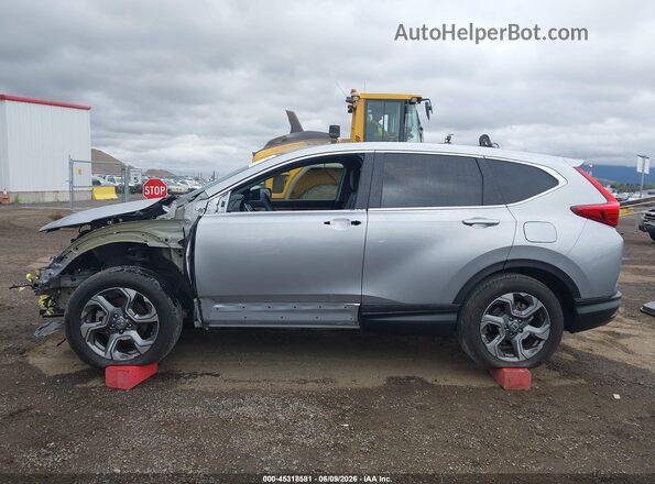 5J6RW2H57KA009903 2019 HONDA CR-V Silver 