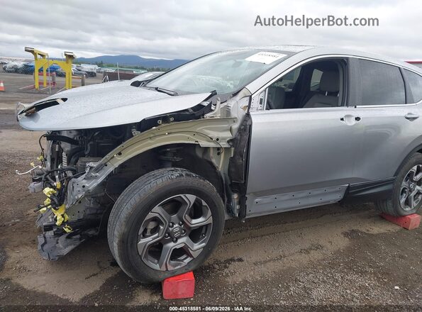 5J6RW2H57KA009903 2019 HONDA CR-V Silver 