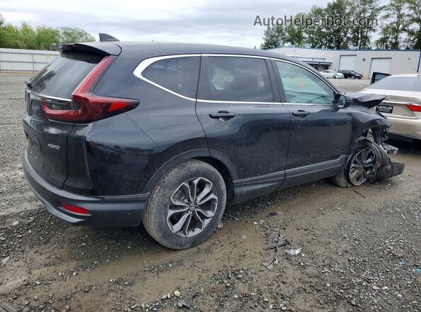 5J6RW2H57LA007375 2020 HONDA CR-V Black Rear right