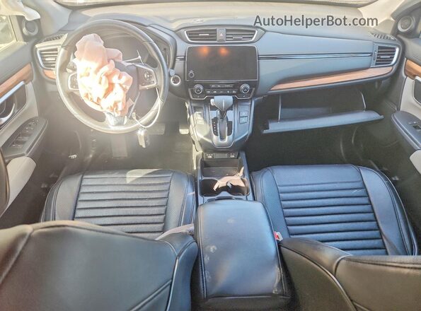5J6RW2H57LA007375 2020 HONDA CR-V Black Dashboard view
