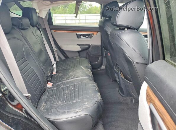 5J6RW2H57LA007375 2020 HONDA CR-V Black Rear interior view