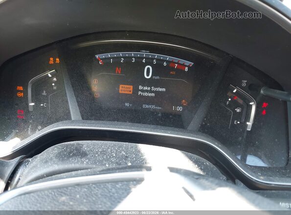 5J6RW2H57NA017262 2022 HONDA CR-V Белый Вид задних сидений