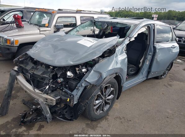 5J6RW2H58ML006113 2021 HONDA CR-V Blue Przód lewy
