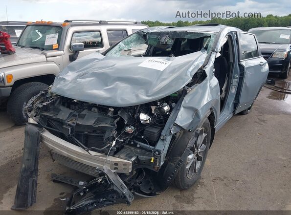 5J6RW2H58ML006113 2021 HONDA CR-V Blue Widok z przodu