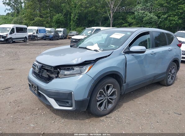 5J6RW2H59MA010019 2021 HONDA CR-V Серый Передняя левая четверть