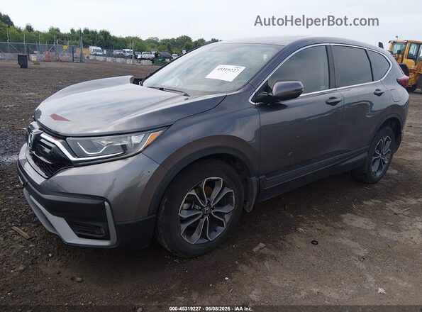 5J6RW2H59MA010893 2021 HONDA CR-V Gray Przód lewy