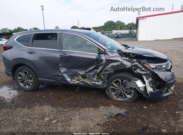 5J6RW2H59MA010893 2021 HONDA CR-V Gray Widok wnętrza 360 stopni