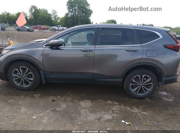 5J6RW2H59MA010893 2021 HONDA CR-V Gray 