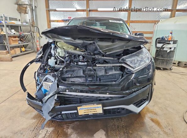 5J6RW2H5XML015296 2021 HONDA CR-V Black Widok z przodu