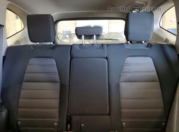 5J6RW2H74ML026246 2021 HONDA CR-V Red უკანა სავარძლების ხედი
