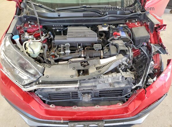 5J6RW2H74ML026246 2021 HONDA CR-V Red ძრავის განყოფილების ხედი