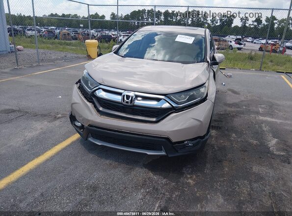 5J6RW2H80HL077578 2017 HONDA CR-V Бежевый Вид спереди