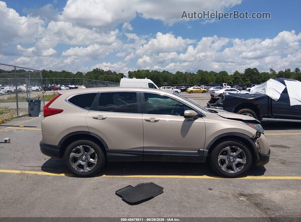 5J6RW2H80HL077578 2017 HONDA CR-V Бежевый Вид задней части салона