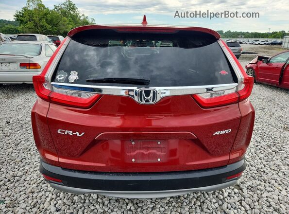 5J6RW2H80JL014292 2018 HONDA CR-V Красный Вид сзади