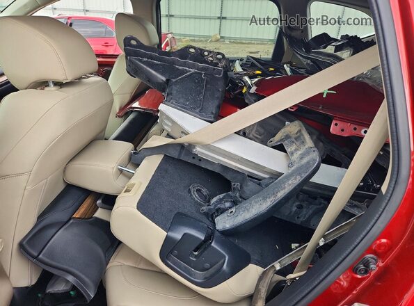 5J6RW2H80JL014292 2018 HONDA CR-V Красный Вид задних сидений