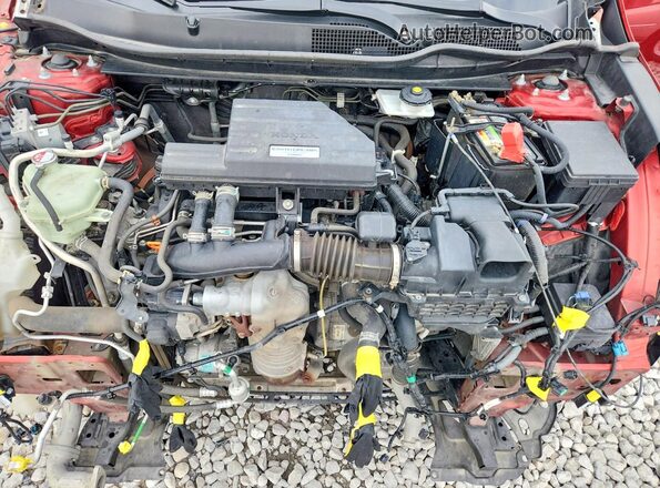 5J6RW2H80JL014292 2018 HONDA CR-V Красный Вид задней части салона