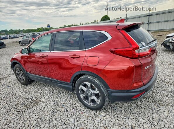5J6RW2H80JL014292 2018 HONDA CR-V Красный Задняя левая четверть