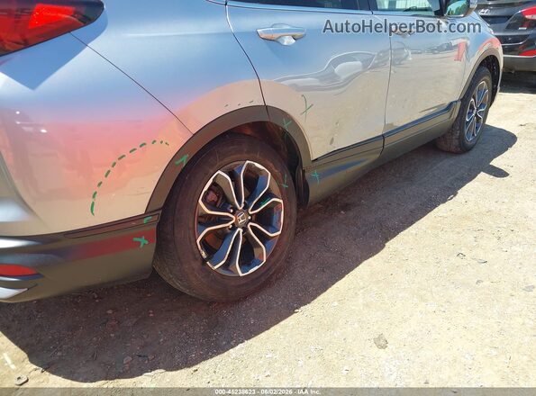 5J6RW2H80LL010407 2020 HONDA CR-V Gray Front view