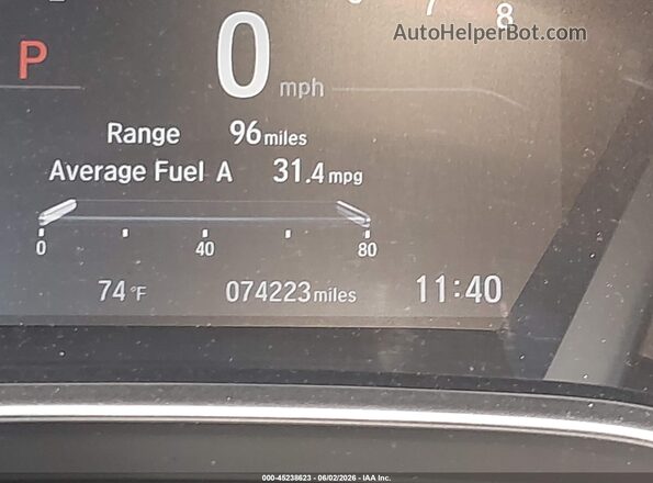 5J6RW2H80LL010407 2020 HONDA CR-V Gray 