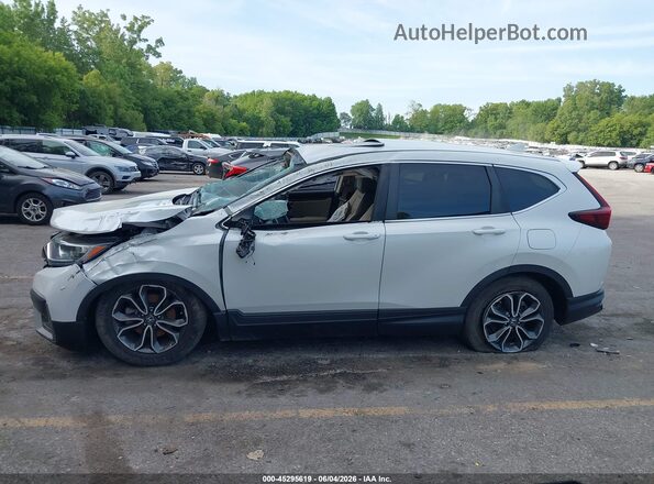 5J6RW2H80LL043763 2020 HONDA CR-V White Widok wnętrza z tyłu