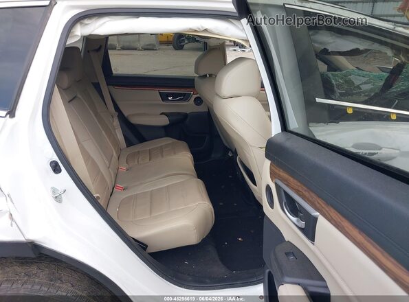 5J6RW2H80LL043763 2020 HONDA CR-V White Widok naklejki z numerem VIN