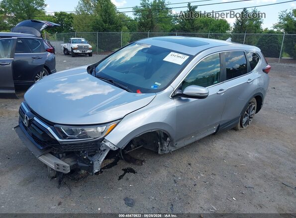 5J6RW2H81LA019175 2020 HONDA CR-V Серебряный Передняя левая четверть