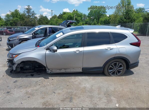 5J6RW2H81LA019175 2020 HONDA CR-V Серебряный Панорамный вид салона 360°