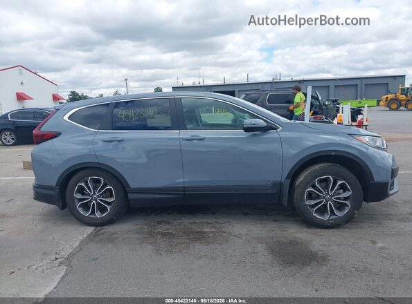 5J6RW2H81NA010186 2022 HONDA CR-V Light Blue უკანა სალონის ხედი