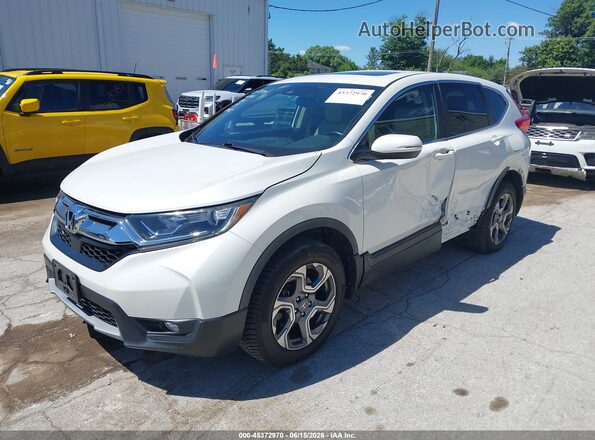 5J6RW2H82HL016183 2017 HONDA CR-V White Առջևի ձախ երեք քառորդ տեսարան