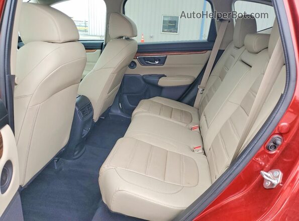 5J6RW2H82KL002467 2019 HONDA CR-V Красный Вид задних сидений
