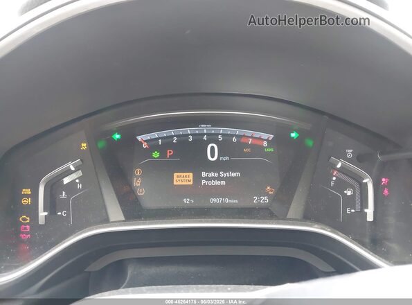5J6RW2H82KL018300 2019 HONDA CR-V Black Вид задніх сидінь